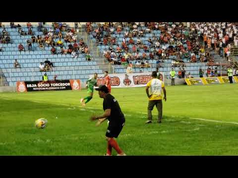 Zagueiro Rodrigo Barreto partida Imperatriz x São José de Ribamar,  campeonato Maranhense 2019
