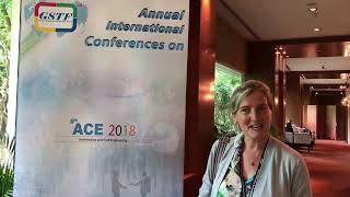 Asst. Prof. Simona Canepa at ACE Conference 2018 by GSTF Singapore