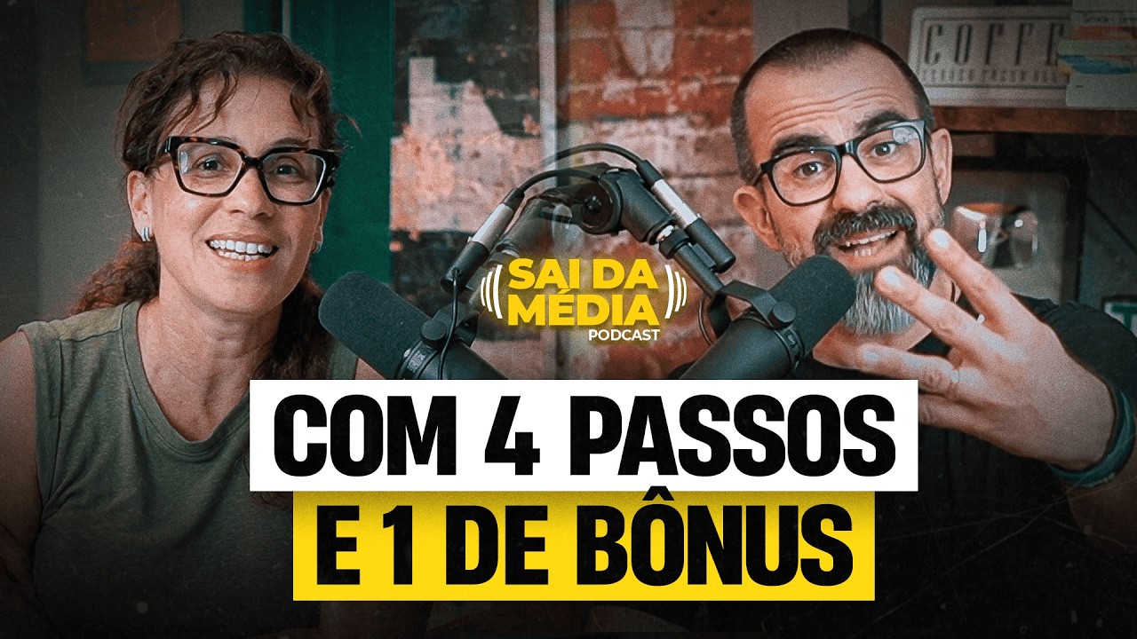 4 passos para você ter FOCO absoluto naqueles dias DIFÍCEIS | Podcast Sai da Média #211
