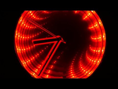 How to make an Infinity Mirror Clock [DIY]