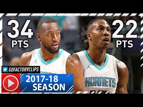 Kemba Walker & Dwight Howard Full Highlights vs Magic (2017.10.29) - 56 Pts Total!