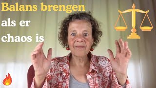 Chaos in je hoofd en lichaam