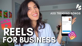 INSTAGRAM REELS music business account- more options for your INSTA REELS