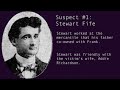 Who Killed Frank Rochardson? Suspect 1: Stewart Fife