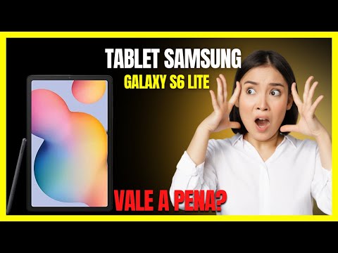 MENOR PREÇO! Tablet Samsung Galaxy S6 Lite, VALE A PENA? UNBOXING 2023