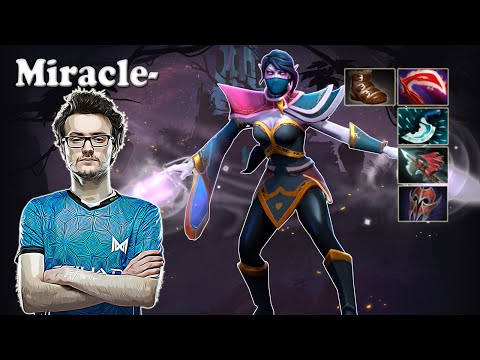 Miracle - Templar Assassin Midlane with MinD ContRoL Sand King | Dota 2 7.31b Gameplay