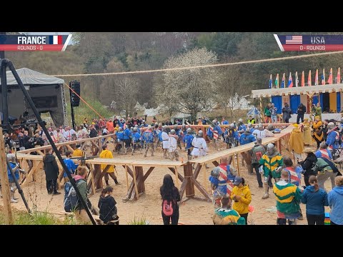 France v USA - 12v12 FINAL, Buhurt League World Cup 2023 - Prague, Czechia 29/4/2023