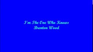 I&#39;m The One Who Knows - Brenton Wood (Lyrics - Letra)