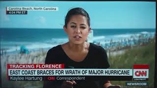 Ураган Florence идет на США. Эвакуация 245000 человек в Америке. Пустые полки в магазинах США.