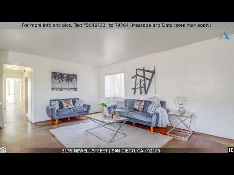 Priced at $1,199,000 - 3135 Newell Street, San Diego, CA 92106