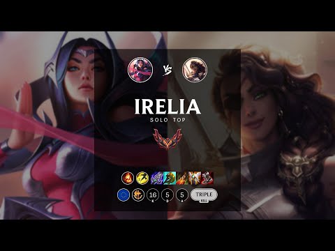 Irelia Top vs Samira - EUW Grandmaster Patch 12.13