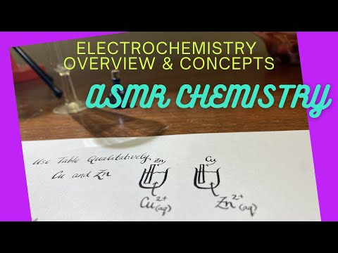 ASMR Chemistry: Electrochemistry Review | Reduction Potential | Redox Reaction