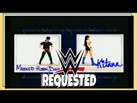 BACKYARD WRESTLING: DON'T TRY THIS AT HOME | MASKED HORN DOG VS KITANA (4K 60 FPS)