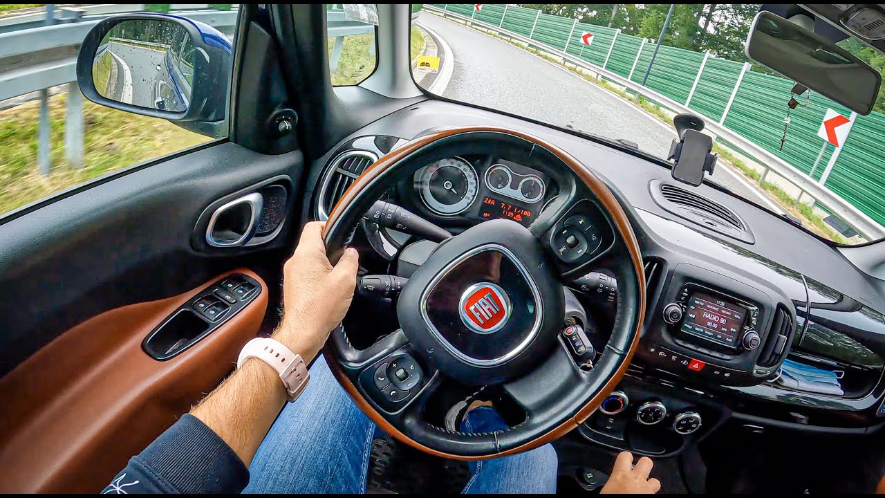 2016 Fiat 500L [1.4 T-JET 16V 120HP] |0-100| POV Test Drive ...