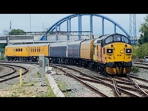 Colas Rail 37099 At Derby From March Down R.S. To Derby R.T.C.(Network Rail) Via Skegness