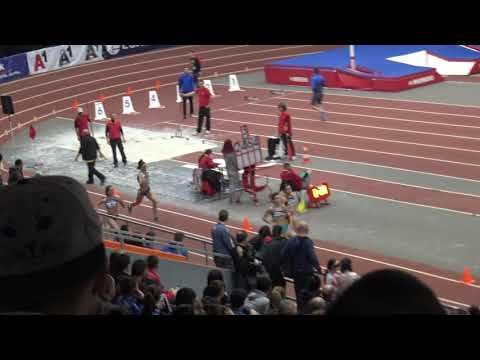 Women's 400m Heat 3, National Indoor Championship, BUL, 02.02.2019 Sofia