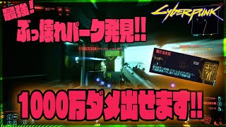 [サイバーパンク2077] 誰でも簡単に１００万ダメージ超えられる最強ビルド・パーク・武器構教えます！ [攻略]