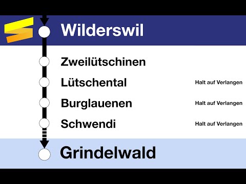 BOB Ansagen Interlaken Ost – Grindelwald DE, EN, FR (neue Version)