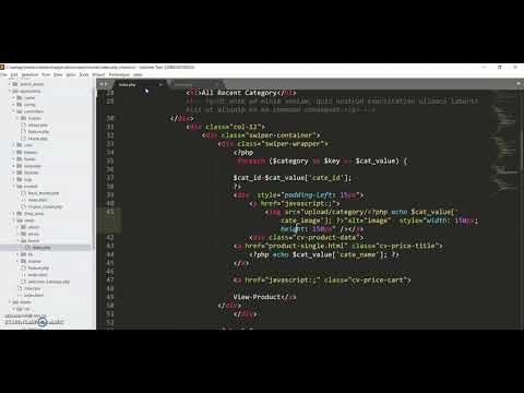 Codeigniter Class Coding In Ci Using Phphtmlcss