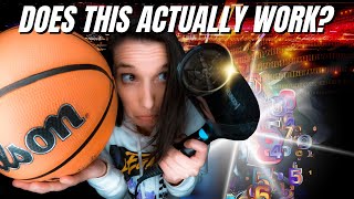Flat basketball VS hairdryer! Inflate it without a pump