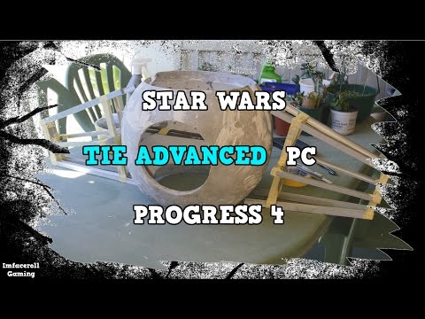 Star Wars Themed PC TIE Fighter Advanced Watercooled PC Build Progress 4 - PC MOD liquidcooled