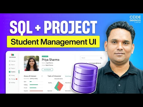 Create Your Own STUDENT Management System with SQL