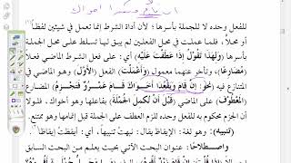 شرح موصل الطلاب( 11) الجزء السادس من الجمل التي لها محل من الإعراب image