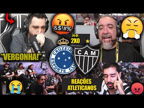 REAÇÕES dos ATLETICANOS - CRUZEIRO 2X0 ATLÉTICO-MG - COPA DO BRASIL 2025 - VAMOS RIR DO GALO!