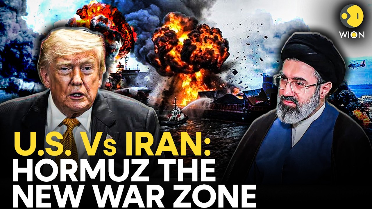 US-Iran War LIVE: Strait Of Hormuz Becomes New War Zone After US Bombs Iranian Tankers | WION