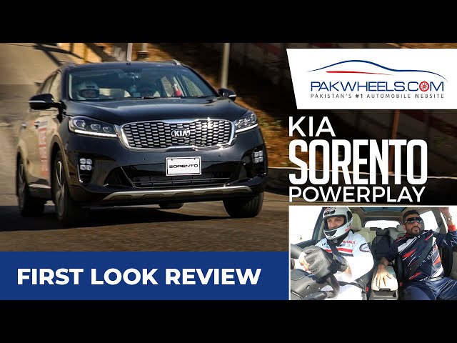 KIA Sorento 2021 | KIA Power Play | First Look Review | PakWheels