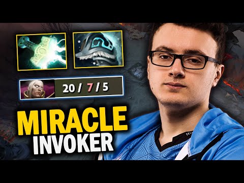 Have you seen M-GOD INVOKER Mjollnir?  EPIC Miracle Invoker vs VP.Cooman Mirana mid | Dota 2 Invoker