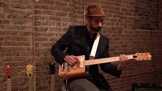 Video thumbnail for Bohemian Guitars TNT Oil Can Guitar - Slide by Bohemian Guitars