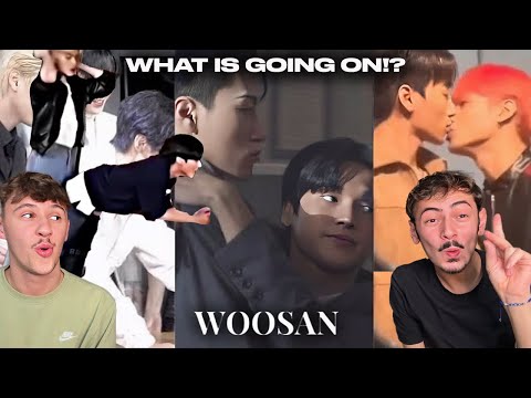 COUPLE REACTS TO "WOOSAN BEST TikTok compilation🔥| Woosan moments"