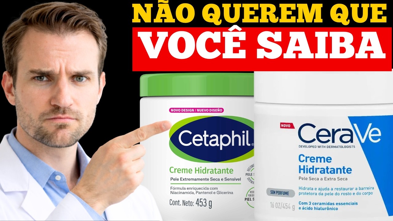 Cetaphil x Cerave: dermatologista testa e escolhe o melhor!
