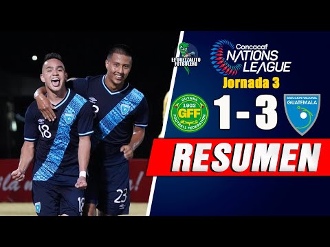 Guyana 1-3 Guatemala 
