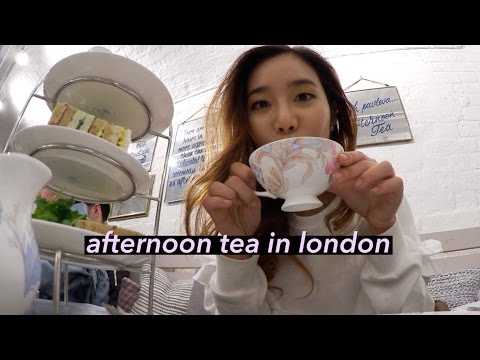 London Afternoon Tea at Whittard + Making Pasta