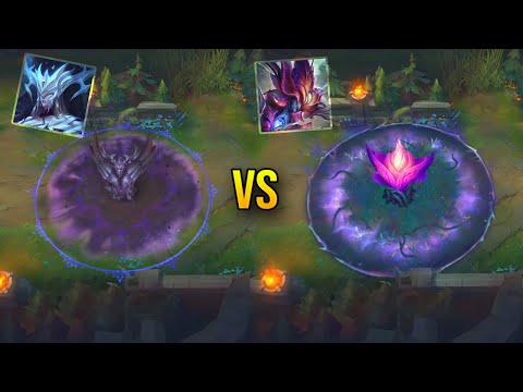 Flora Fatalis Lissandra vs Coven Lissandra - Skin Comparison - League of Legends