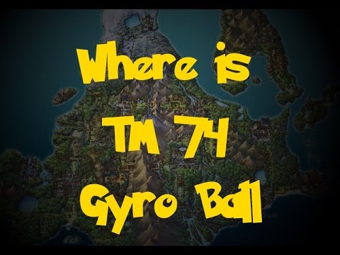 Where Is: TM 74 - Gyro Ball (Pokemon Diamond/Pearl/Platinum)