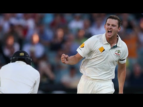 From the Vault: Hazlewood takes Test cricket's first pink-ball five-fa
