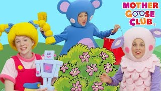 Here We Go Round The Mulberry Bush | Nursery Rhymes Baby Songs | Mother Goose Club | Songs for Kids