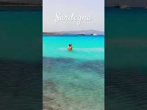 Sardegna ✨ Best beaches of Golfo di Aranci 🏖 Cala Sabina 📌🇮🇹 #beachwalks #travel #sardinia