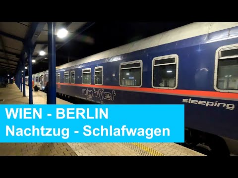 Berlin - Vienne ÖBB nightjet (sleeper train)