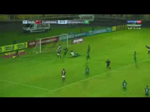 Flamengo 4x1 Portuguesa-RJ -Gols!