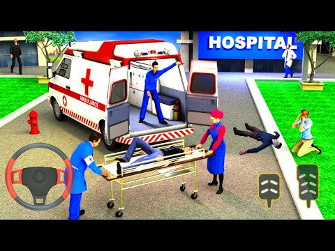 Police Ambulance Rescue Driving #5 | Emergency Van Drive Simulator Android Gameplay