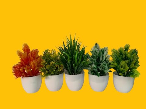 Kaykon Small Mini Cute Artificial Bonsai Plants For Home Decoration