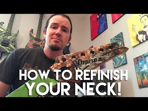 This is Why You Suck at Guitar: Your Neck Finish Sucks (oil and wax finish tutorial)