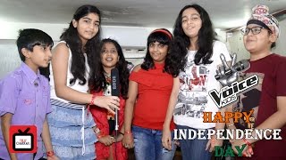 #IndependenceDay : The Voice Kids celebrate Independence Day | Tellychakkar | Interview |