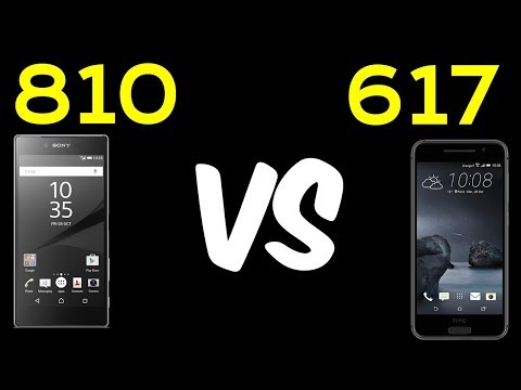 💥Snapdragon 810 vs Snapdragon 617 📱 Sony Xperia Z5 Premium vs HTC One A9! 🔥 [4K]