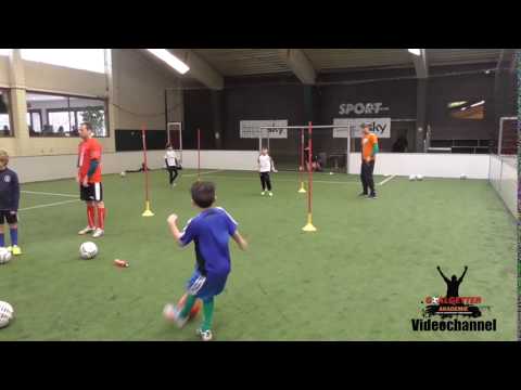 2017-01-29 Video 33 - offene Stellung - gezielter Torabschluss neben die Stange