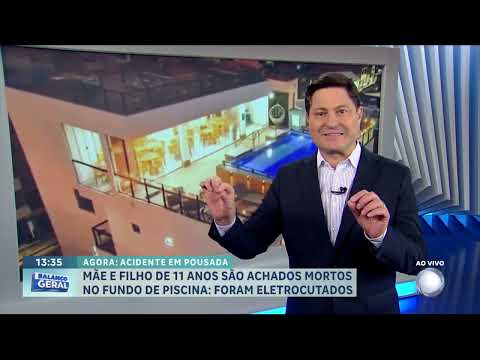 Mãe e filho de 11 anos morrem eletrocutados em piscina de pousada em Maragogi AL